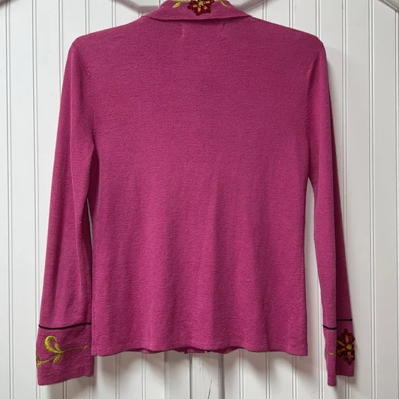 Double D Ranch Yoakum Texas Cardigan Sweater M Western - Picture 8 of 9